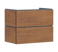 hansgrohe Xilesa E meuble sous-lavabo pour lavabos, 2 tiroirs, 780x470x620mm, 54260550, Couleur: Chêne Cachemire