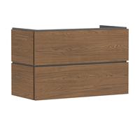 Meuble Pour Lavabo Encastrable Hansgrohe Xilesa E 980/470, 2 tiroirs Chêne Cachemire 54262550