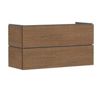 Meuble Pour Lavabo Encastrable Hansgrohe Xilesa E 1180/470, 2 tiroirs, PushOpen Chêne Cachemire 54298550