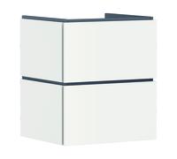 hansgrohe Xilesa E Meuble sous-lavabo pour lavabos, 2 tiroirs PushOpen, 530x470x620mm, 54292780, Couleur: Beige sable mat