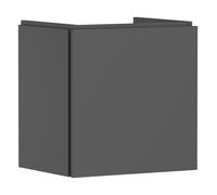hansgrohe Xilesa E Meuble sous-lavabo pour lave-mains, 1 tiroir, 480x380x500mm, 54247760, Couleur: Gris ardoise mat