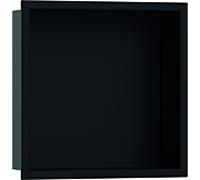 hansgrohe XtraStoris niche murale 56061670 30x30x10cm, avec Rahmen intégré, noir mat
