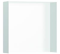 hansgrohe Niche murale XtraStoris 56073700 30x30x10cm, avec Rahmen ouvert, blanc mat