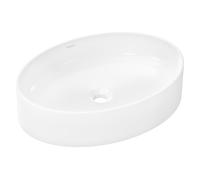 hansgrohe Xuniva D lavabo à poser, sans trop-plein, sans trou pour robinet, 550x400mm, blanc, 60165450