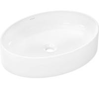 hansgrohe Xuniva D lavabo à poser, sans trop-plein, sans trou pour robinet, 550x400mm, blanc, 60165450