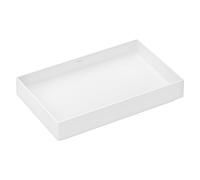 hansgrohe Xuniva Evo E vasque à poser 650/400, sans trou de robinetterie ni trop-plein, 60326700, Couleur: Blanc mat