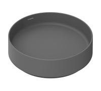 hansgrohe Xuniva Evo S vasque à poser 400/400, sans trou de robinetterie ni trop-plein, 60323760, Couleur: Gris ardoise mat