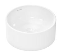 Hansgrohe Lavabo à poser Xuniva S 300x300 mm, sans trop-plein, sans trou pour robinet, blanc