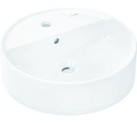 Hansgrohe Xuniva S lavabo à poser, avec trop-plein, 1 trou pour robinet, 450x450mm, blanc, 60169450 - 60169450