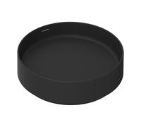 Hansgrohe Xuniva Vasque - 40x40cm - ronde - sans trou de robinet - sans trop-plein - noir mat 60323670