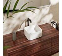 hansgrohe Xuniva vasque à poser 61074450 300x300mm, sans trou pour robinetterie/trop-plein, SmartClean, blanc