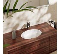 Hansgrohe Lavabo Xuniva D 45x35 cm ovale sous plan blanc 60152450