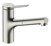 hansgrohe Zesis M33 mélangeur de cuisine 74803800 douchette, 2jet, sBox lite, finition Inox