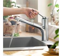 hansgrohe Zesis M33 Mitigeur de cuisine, avec sBox, 74821000, sBox