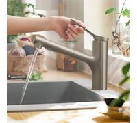 hansgrohe Zesis M33 Mitigeur de cuisine, avec sBox, 74821800, sBox