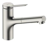 Hansgrohe Zesis M33 mitigeur de cuisine sur pied acier inoxydable 74800800