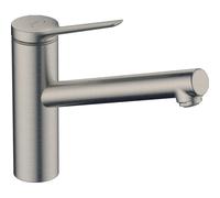 Hansgrohe Zesis Mitigeur de cuisine 150 1jet finition acier inoxydable 74806800