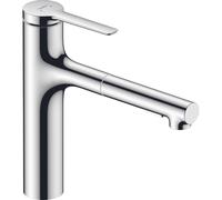 Hansgrohe Zesis Mitigeur de cuisine 160 2jets sbox chrome 74823000