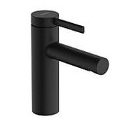 hansgrohe Zesis S Mitigeur monocommandé pour lavabo 100 CoolStart avec vidage à tirette, 74720670, Couleur: noir mat