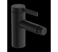 hansgrohe Zesis S Mitigeur monocommandé pour bidet avec vidage à tirette, saillie 122mm, 74200670, Couleur: noir mat