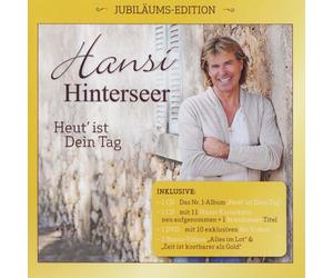 Hansi Hinterseer - Heut' ist Dein Tag - Jubiläums-Edition - 2 CD+DVD+2 Bonus-Videos