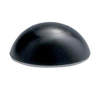HANSI-Siebert Butée murale demi-sphère noire, diamètre 32 mm H:13 mm Quantité:50