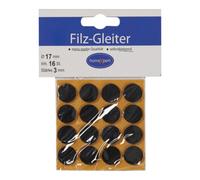 HANSI-Siebert planeur feutre 17mm feutre brun selfcl. Quantité:1