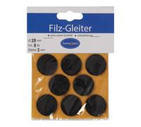 HANSI-Siebert planeur feutre 28mm feutre brun selfcl. Quantité:1