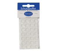 HANSI-Siebert Tampon de protection transparent 10mm Ku.transp. carré selfcl. Quantité:1