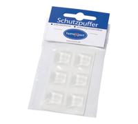 HANSI-Siebert Tampon de protection transparent 20,5mm Ku.transp. carré selfcl. Quantité:1