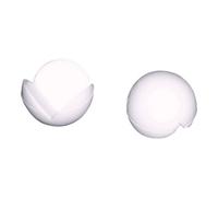 HANSI-Siebert Tampon mural d’angle Eckenbumms 35 mm blanc Quantité:25