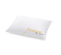 Hanskruchen® Premium de Luxe Coussin en duvet, 50 x 70 cm, fabriqué en Allemagne, en 100 % coton, 90 % duvet, 10 % plumes, pour les personnes allergiques