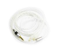 HansnBy Câble Hi-Fi avec connecteur symétrique de 4,4 mm compatible avec les casques Sennheiser HD650, HD600, HD580, HD660S, HD58X, Massdrop HD6XX, compatible avec les casques Sony WM1A, NW-WM1Z 2,1 m