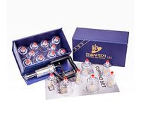 Hansol Ensemble de ventouses professionnelles avec poignée de pompage 10 tasses et manuel en anglais (fabriqué en Corée)