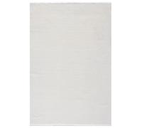 HanSom Rugs Tapis uni crème pour chambre à coucher et salon en taille moyenne 160 x 230 cm