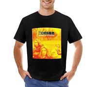 Hanson Middle of Nowhere T-T-Shirts à Manches Courtes Plus Size Tops Tees Summer Clothes Men Workout T-Shirts à Manches Courtes(X-Large)