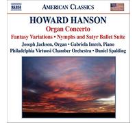 Hanson – Concerto pour orgue – NAXOS
