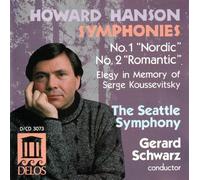 Hanson - Symphonies 1 & 2 / Elegie