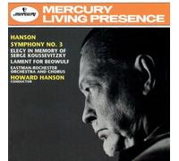 Hanson:Symphony No.3.etc. [Import allemand]