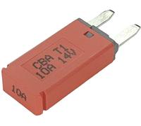 Hansor CBA1-1014 Disjoncteur pour fusible plat standard 10 A rouge 1 pc(s)