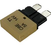 Hansor CBE1-0514 Disjoncteur pour fusible plat standard 5 A marron clair 1 pc(s)