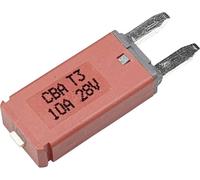 Hansor Circuit Breaker Mini, type 3. Manual Reset, 10A CBA3 Series 10A Disjoncteur pour fusible plat standard 10 A rouge 1 pc(s)