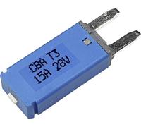 Hansor Circuit Breaker Mini, type 3. Manual Reset, 15A CBA3 Series 15A Disjoncteur pour fusible plat standard 15 A bleu 1 pc(s)