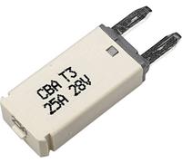 Hansor Circuit Breaker Mini, type 3. Manual Reset, 25A CBA3 Series 25A Disjoncteur pour fusible plat standard 25 A blanc 1 pc(s)