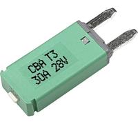 Hansor Circuit Breaker Mini, type 3. Manual Reset, 30A CBA3 Series 30A Disjoncteur pour fusible plat standard 30 A vert 1 pc(s)