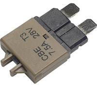 Hansor Circuit Breaker Standard, type 3, Manual Reset, 7,5A CBE3 Series 7.5A Disjoncteur pour fusible plat standard 7.5 A vert mousse 1 pc(s)