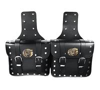 HANSWDEU 1 Paire de sacoches latérales pour Moto et Scooter, sacoche de rangement de selle