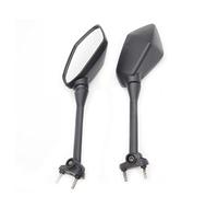 HANSWDEU Rétroviseur moto Xin pour Kawasaki Ninja 650R 09 2010 2011 2012 2013 2014 400R ER6F NINJA1000 Z1000SX Noir Smoke