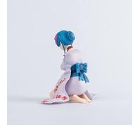 Hantai Anime Girl Figure 13 cm Anime Deluxe Version Re: Life A Different World from Zero REM REO Remu agenouillé Jolies Filles Personnages PVC Personnages Modèle Adulte Collection de jouets Figurine
