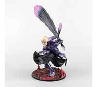 Hantai Anime Girl Figure 18 cm Version Deluxe Belle Girls Fate/Stay Night Anime Figure Saber Alter Vortigern avec accessoires Personnage remplaçable Cadeau 1/7 PVC Collection Model Poupée debout
